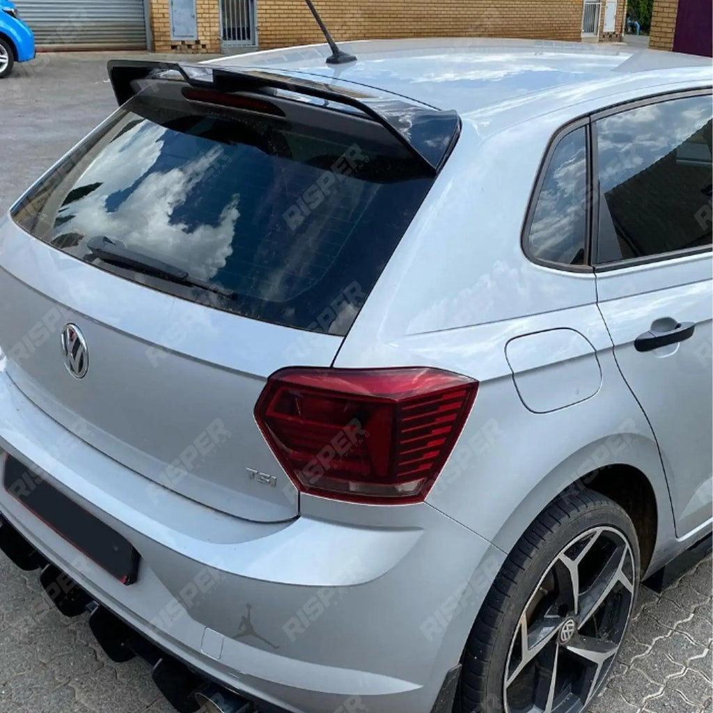 Oettinger Style Rear Spoiler in Gloss Black For Volkswagen Polo MK6 GTI R (AW) 2018+