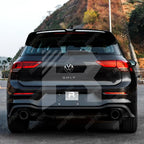 Oettinger Style Spoiler in Gloss Black For Volkswagen Golf MK8 GTD/GTE/GTI/R/R Line 2020+