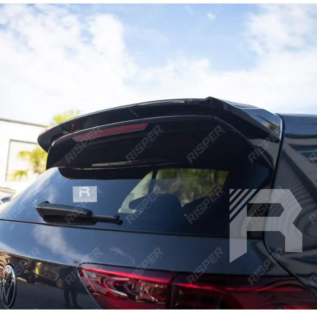 OSIR STYLE REAR SPOILER GLOSS BLACK For VOLKSWAGEN GOLF MK8 TSI / TDI 2020+