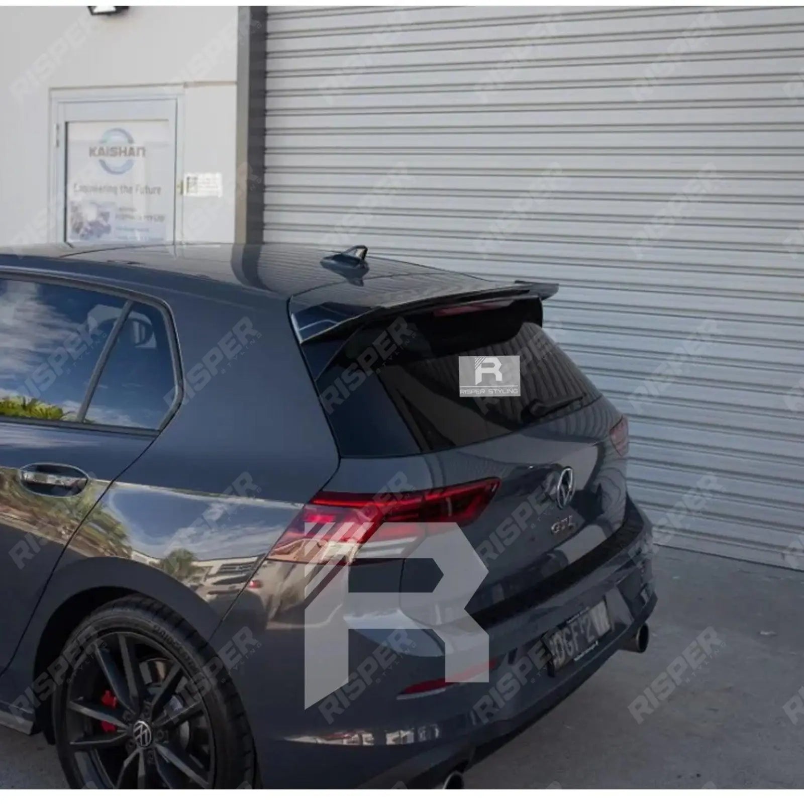 OSIR STYLE REAR SPOILER GLOSS BLACK For VOLKSWAGEN GOLF MK8 TSI / TDI 2020+