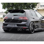 Osir Style Rear Spoiler in Gloss Black For Volkswagen Golf MK7/7.5 GTI/GTD/R/R-Line 2012-2020