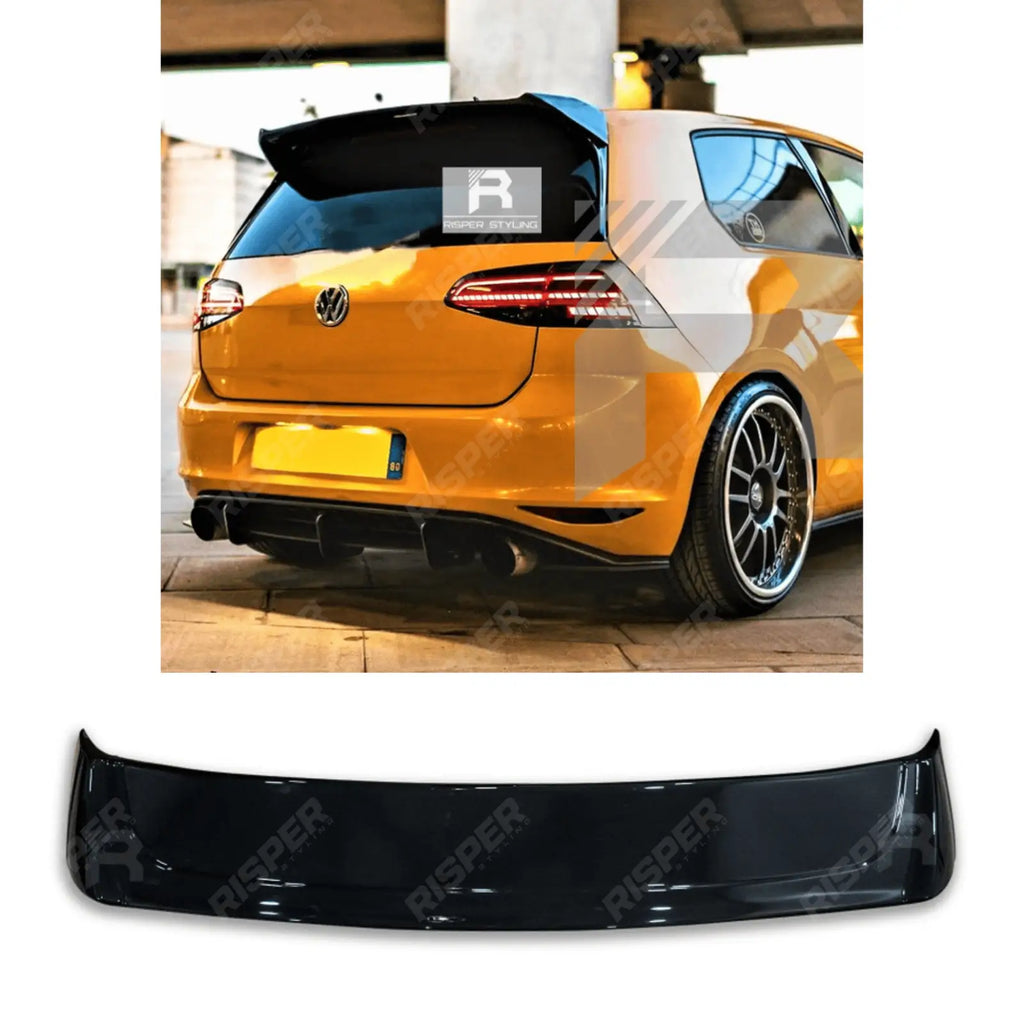 Osir Style Rear Spoiler in Gloss Black For Volkswagen Golf MK7/7.5 TSI/TDI 2012-2020