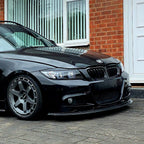 MP Style Gloss Black Front Splitter for BMW E90 3 Series LCI 09-13