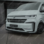 Outer Canard Loops In Gloss Black For Volkswagen Transporter T7 2025 on