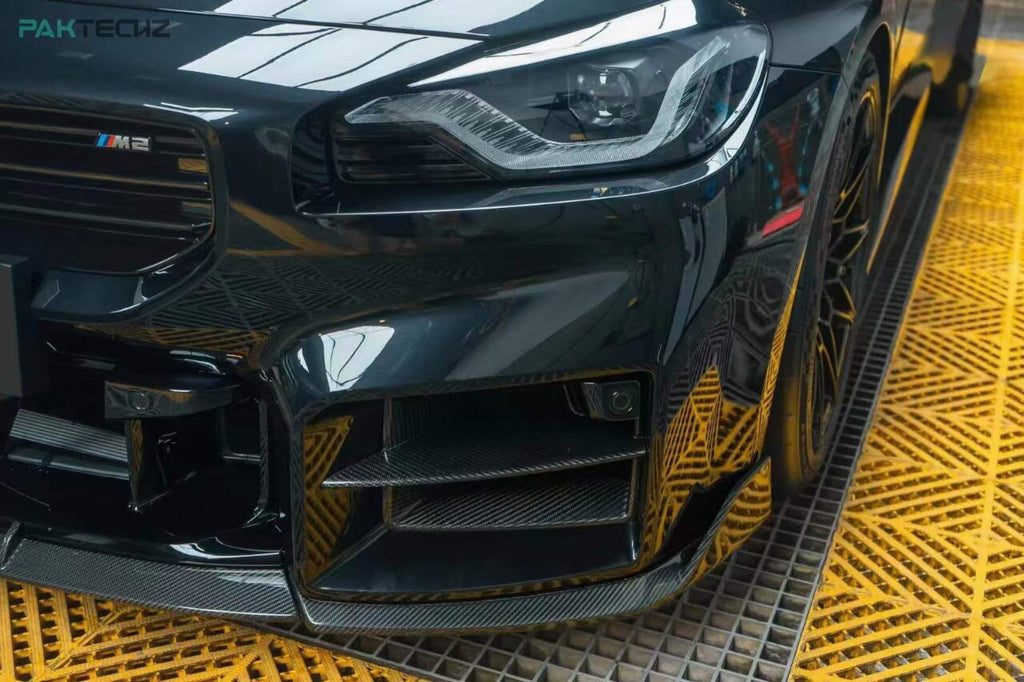 PAKTECHZ - BMW M2 G87 DRY CARBON FIBRE FRONT LIP SPLITTER