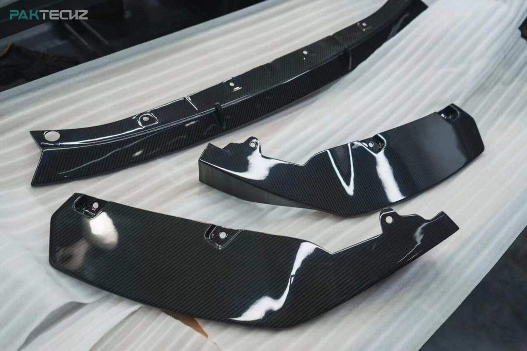 PAKTECHZ - BMW M2 G87 DRY CARBON FIBRE FRONT LIP SPLITTER