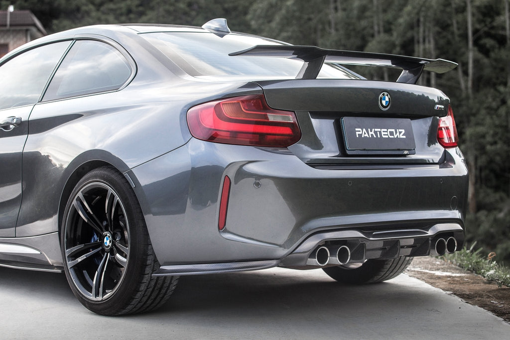 PAKTECHZ - BMW M2 M2C F87 CARBON FIBRE REAR SPOILER