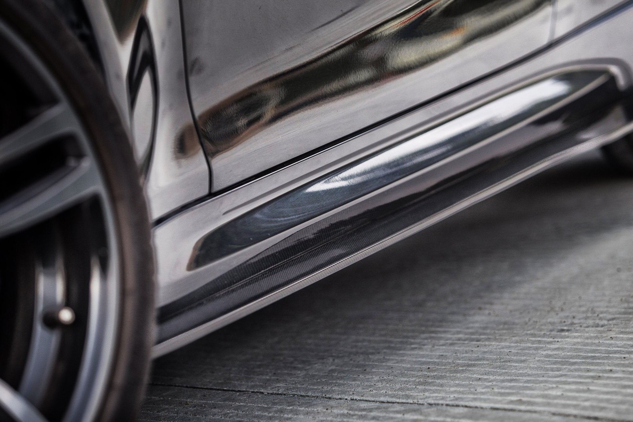 PAKTECHZ - BMW M2 M2C F87 CARBON FIBRE SIDE SKIRTS