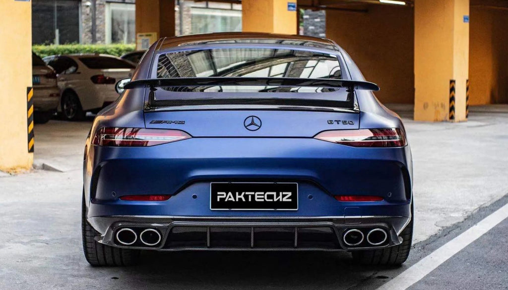 PAKTECHZ - MERCEDES BENZ AMG GT50 / GT53 DRY CARBON FIBRE REAR DIFFUSER