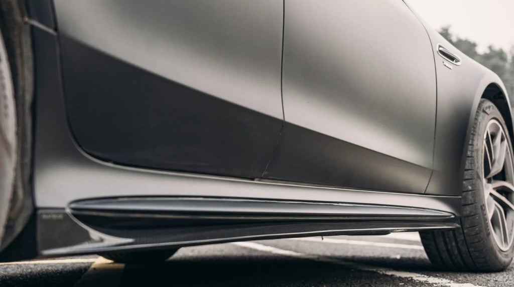 PAKTECHZ - MERCEDES BENZ AMG GT50 / GT53 DRY CARBON FIBRE SIDE SKIRTS