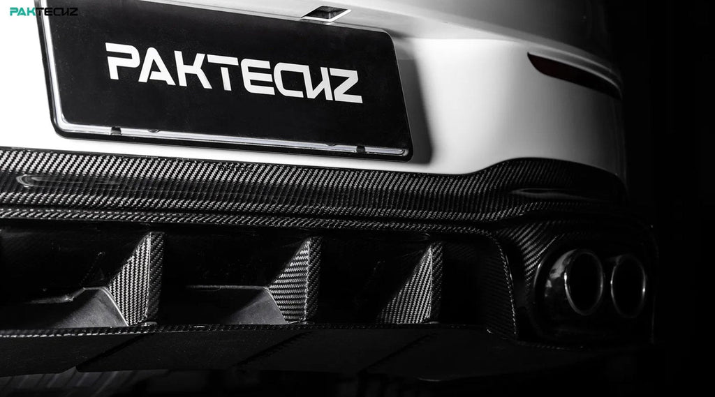 PAKTECHZ - MERCEDES BENZ CLA W118 DRY CARBON FIBRE REAR DIFFUSER