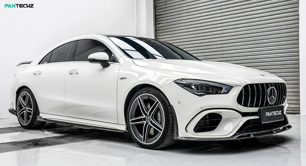 PAKTECHZ - MERCEDES BENZ CLA W118 DRY CARBON FIBRE SIDE SKIRTS