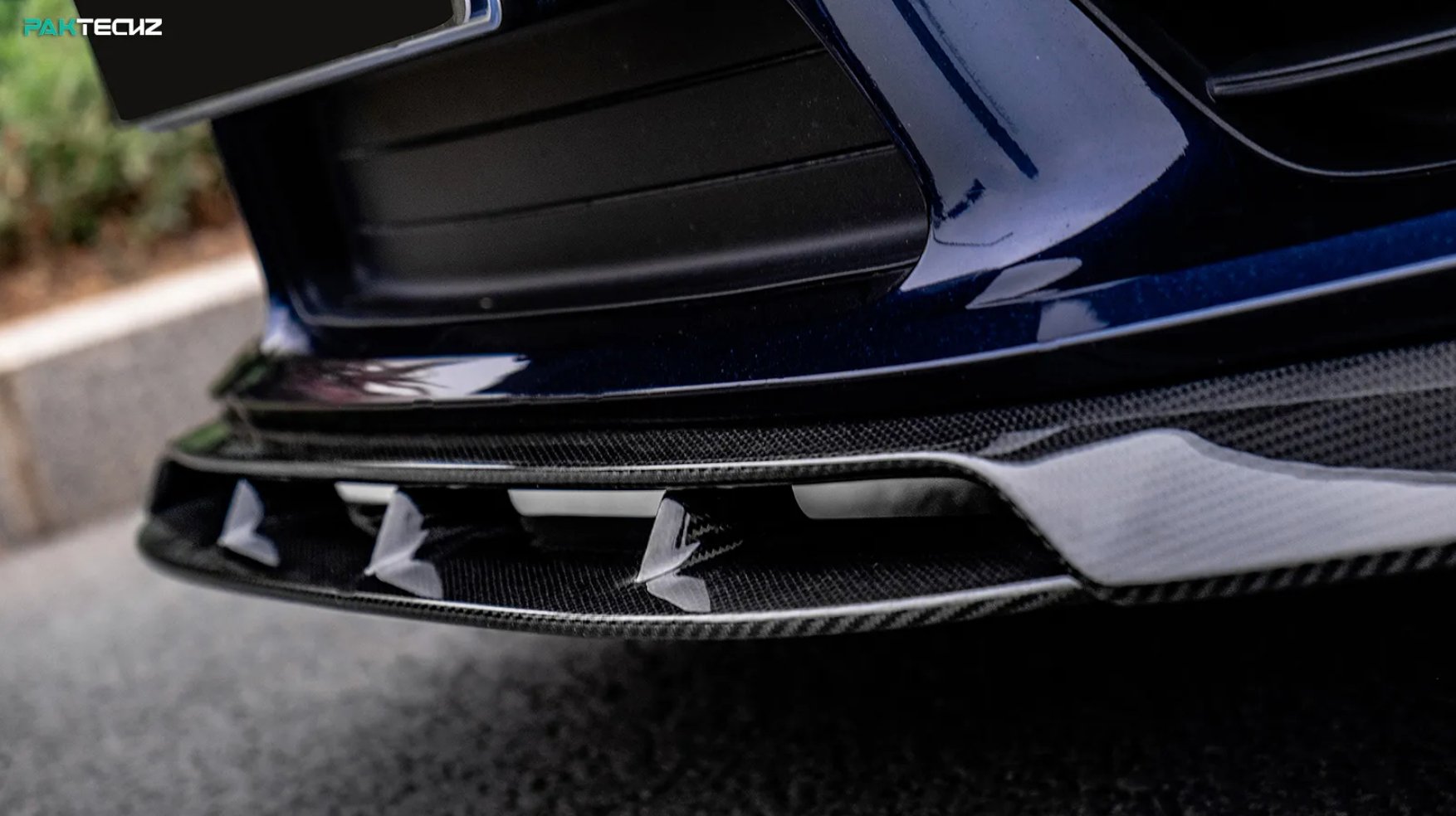 PAKTECHZ - PORSCHE CAYMAN / BOXSTER 718 DRY CARBON FIBRE FRONT LIP