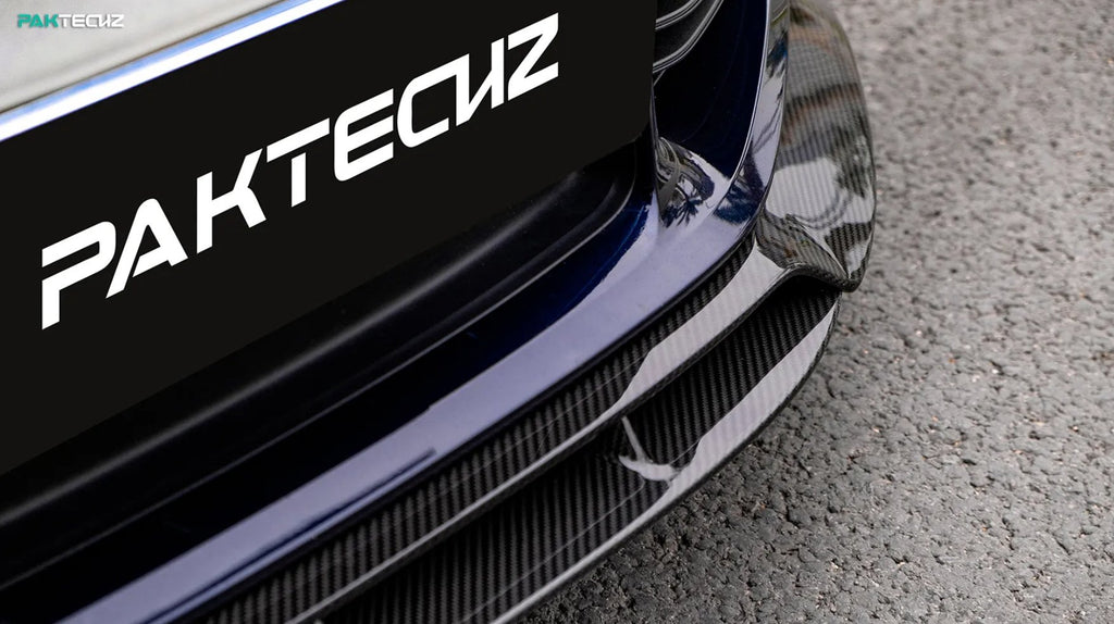PAKTECHZ - PORSCHE CAYMAN / BOXSTER 718 DRY CARBON FIBRE FRONT LIP