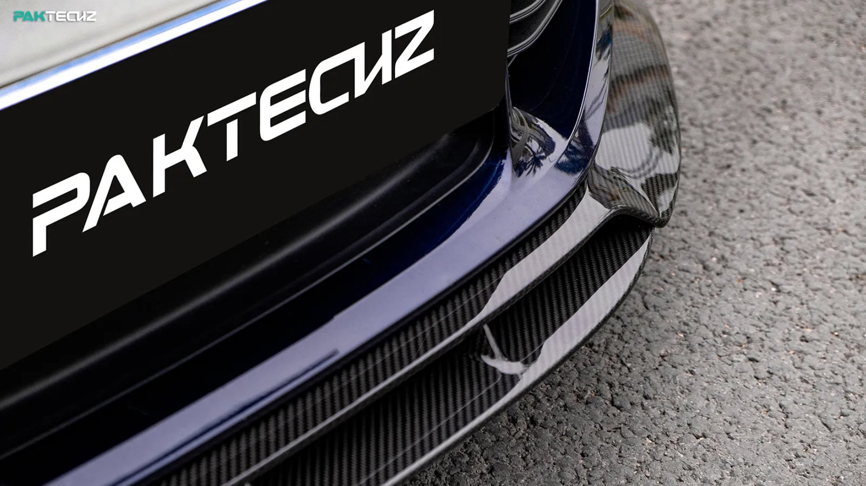 PAKTECHZ - PORSCHE CAYMAN / BOXSTER 718 DRY CARBON FIBRE FRONT LIP