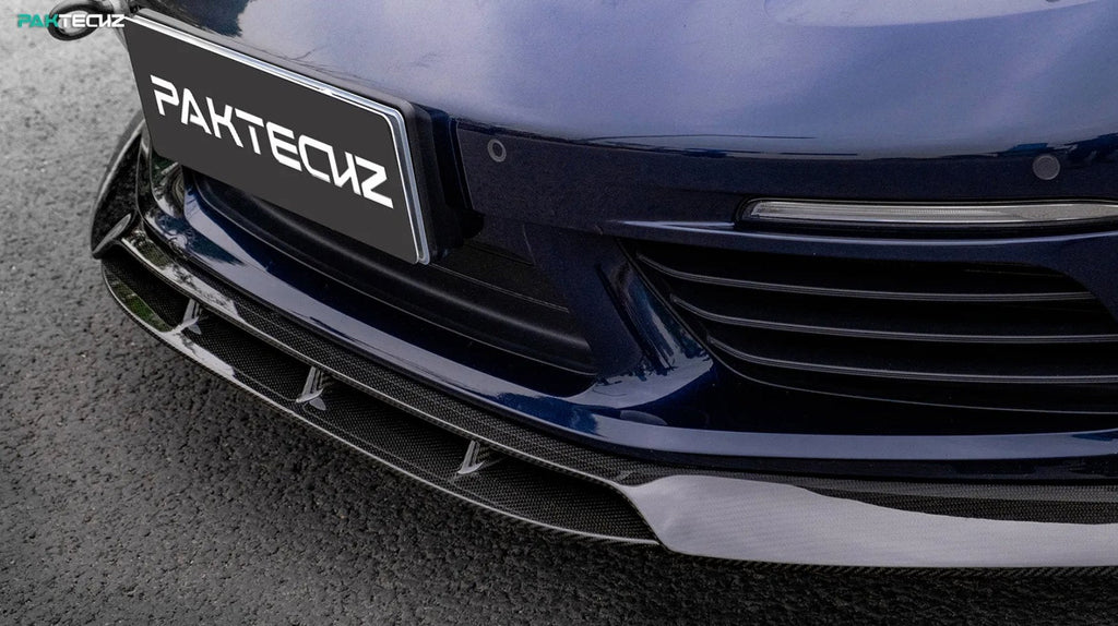 PAKTECHZ - PORSCHE CAYMAN / BOXSTER 718 DRY CARBON FIBRE FRONT LIP