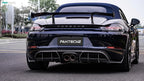PAKTECHZ - PORSCHE CAYMAN / BOXSTER 718 DRY CARBON FIBRE REAR DIFFUSER