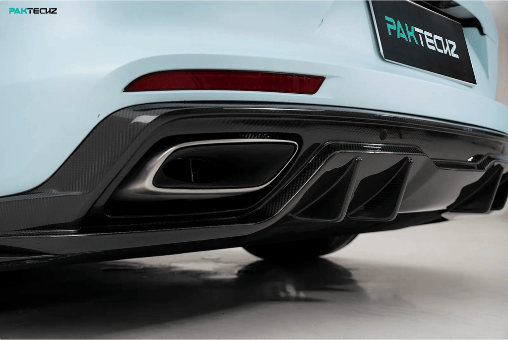 PAKTECHZ - PORSCHE PANAMERA 971.2 CARBON FIBRE REAR DIFFUSER
