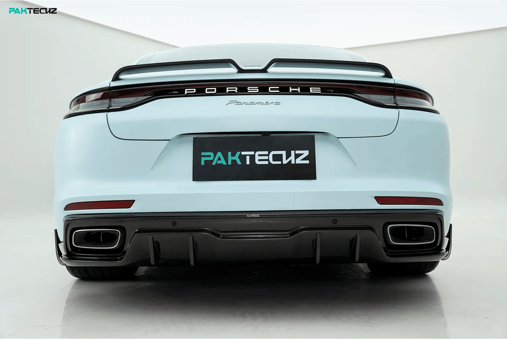 PAKTECHZ - PORSCHE PANAMERA 971.2 CARBON FIBRE REAR DIFFUSER
