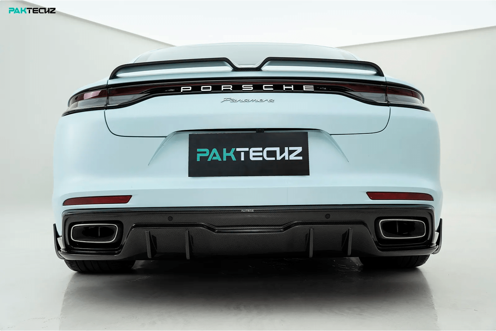 PAKTECHZ - PORSCHE PANAMERA 971.2 CARBON FIBRE REAR DIFFUSER