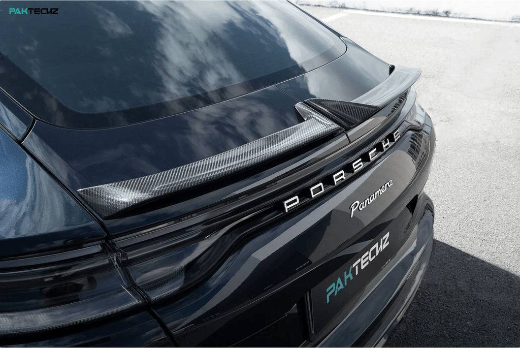 PAKTECHZ - PORSCHE PANAMERA 971.2 CARBON FIBRE REAR SPOILER