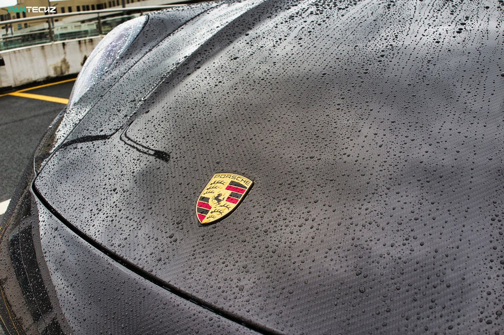 PAKTECKZ - PORSCHE 992 TURBO S DRY CARBON FIBRE BONNET HOOD