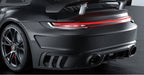 PAKTECKZ - PORSCHE 992 TURBO S DRY CARBON FIBRE REAR BUMPER
