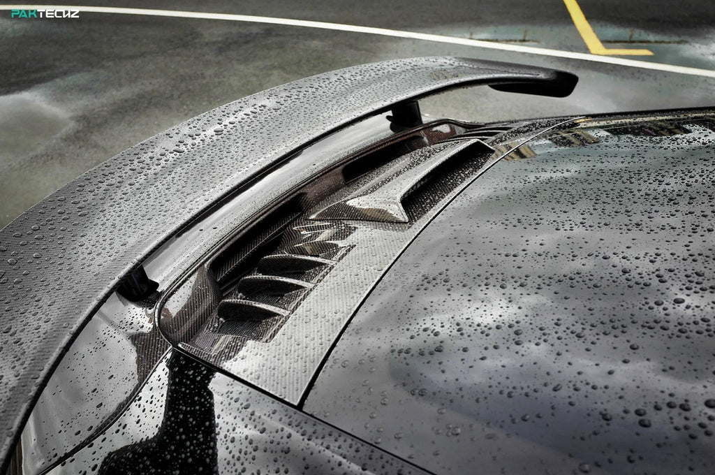 PAKTECKZ - PORSCHE 992 TURBO S DRY CARBON FIBRE REAR SPOILER