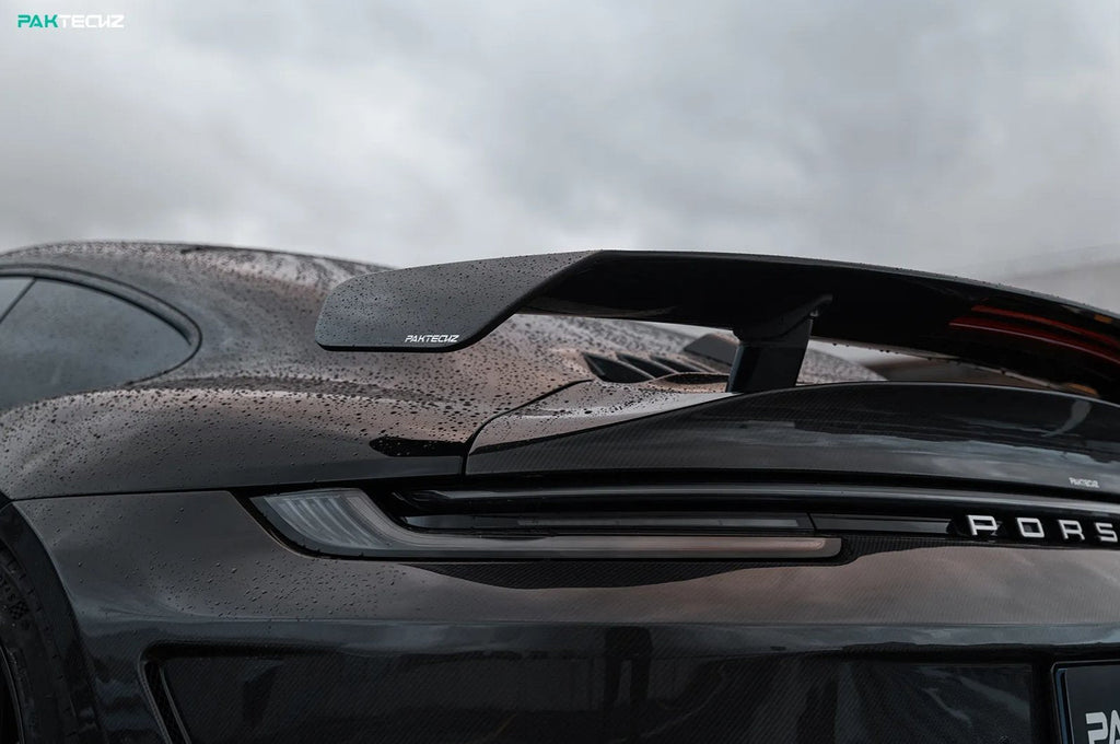 PAKTECKZ - PORSCHE 992 TURBO S DRY CARBON FIBRE REAR TAIL BASE
