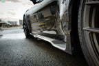 PAKTECKZ - PORSCHE 992 TURBO S DRY CARBON FIBRE SIDE SKIRTS