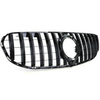 Panamericana Gt Style Upgrade Front Grill Gloss Black For Mercedes Glc X253 2019-2022