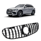 Panamericana GT Style Upgrade Front Grille For Mercedes GLC X253 2019-2023