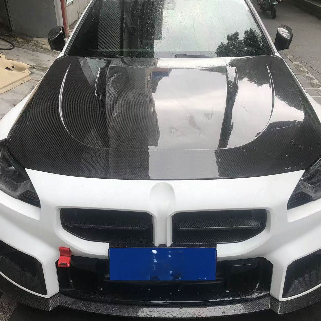 Pre-Preg Carbon Fibre Bonnet for BMW G87 M2 23-Present