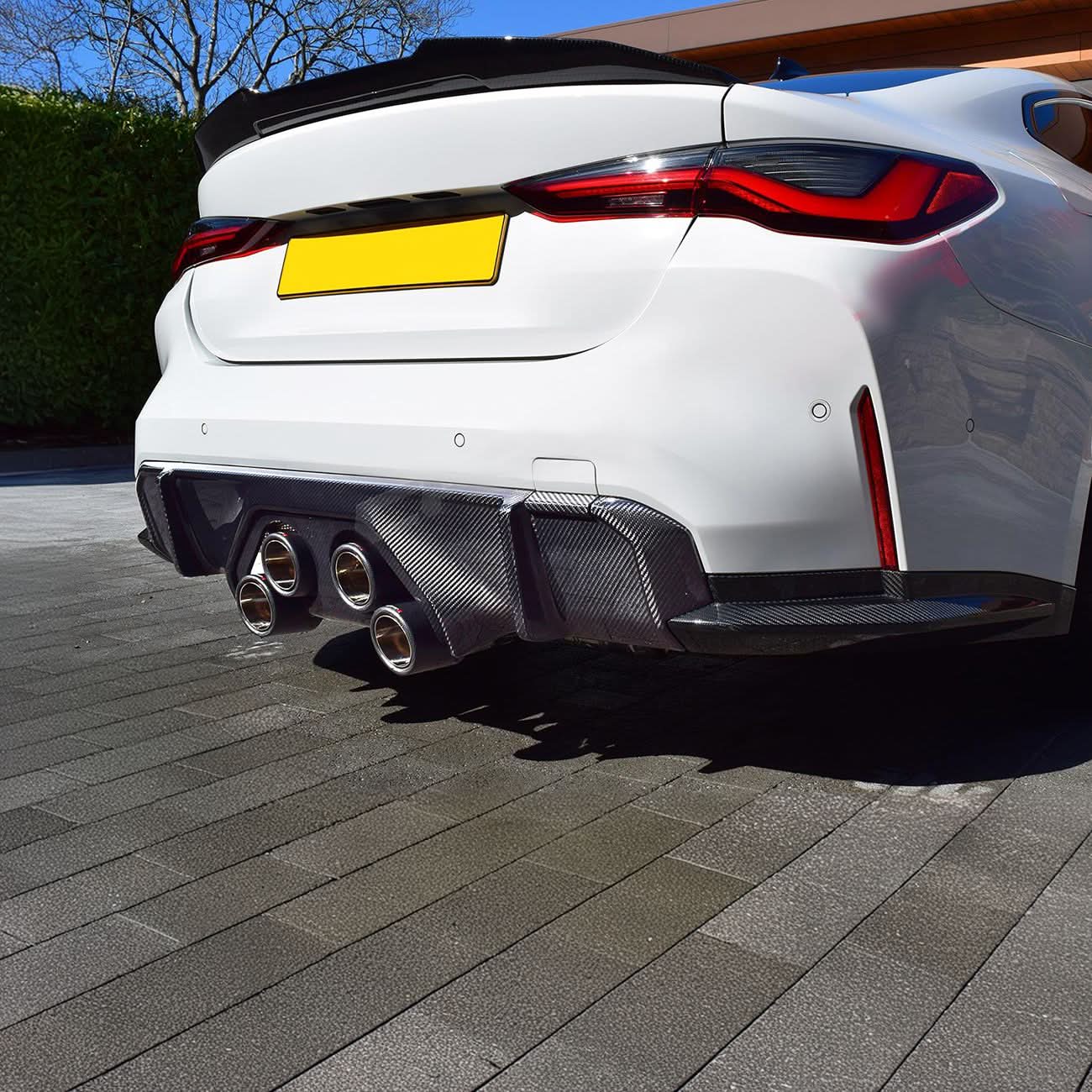 CF Style Pre-Preg Carbon Fibre Rear Diffuser for BMW G80 M3 G82 G83 M4 21-Present
