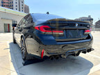 CS Style Pre-Preg Carbon Fibre Rear Diffuser for BMW F90 M5 17-24