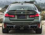 CS Style Pre-Preg Carbon Fibre Rear Diffuser for BMW F90 M5 17-24