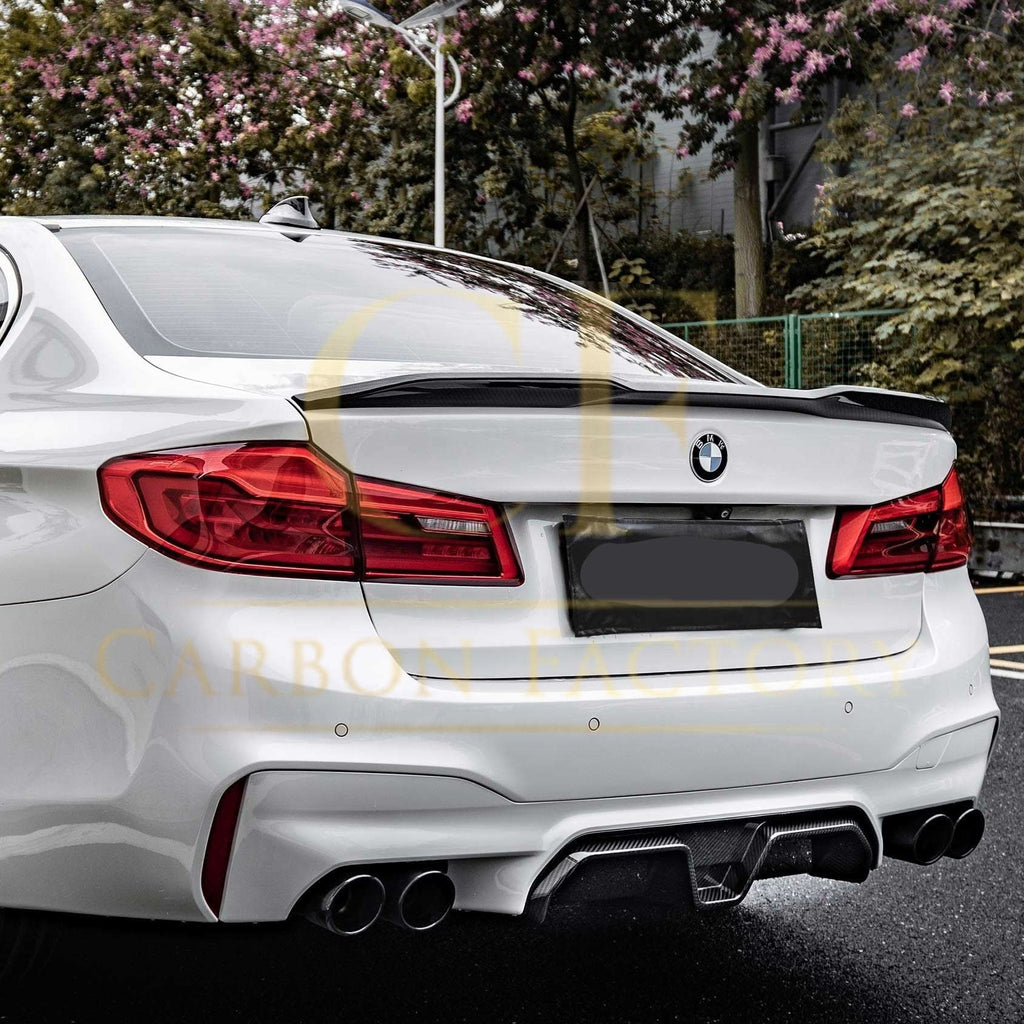 CS Style Pre-Preg Carbon Fibre Rear Diffuser for BMW F90 M5 17-24