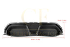 CS Style Pre-Preg Carbon Fibre Rear Diffuser for BMW F90 M5 17-24