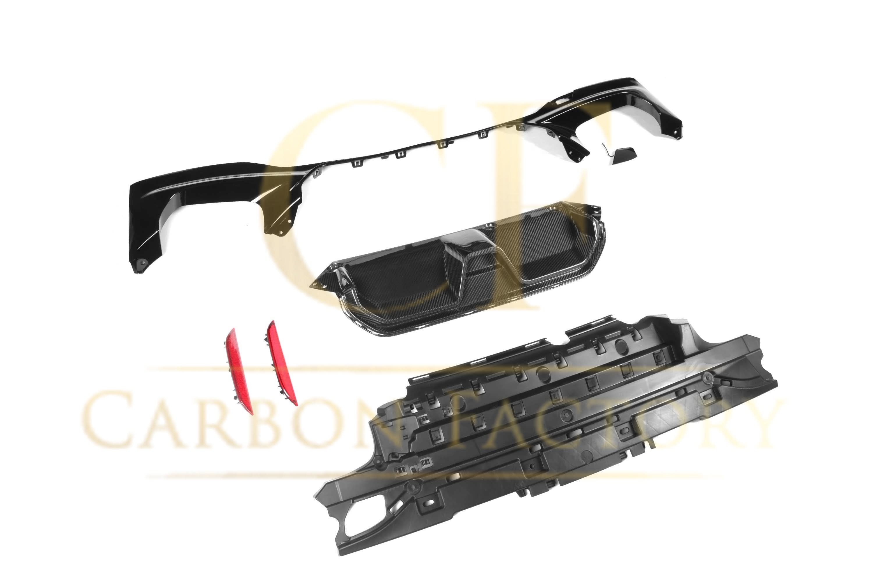 CS Style Pre-Preg Carbon Fibre Rear Diffuser for BMW G30 5 Series 17-23