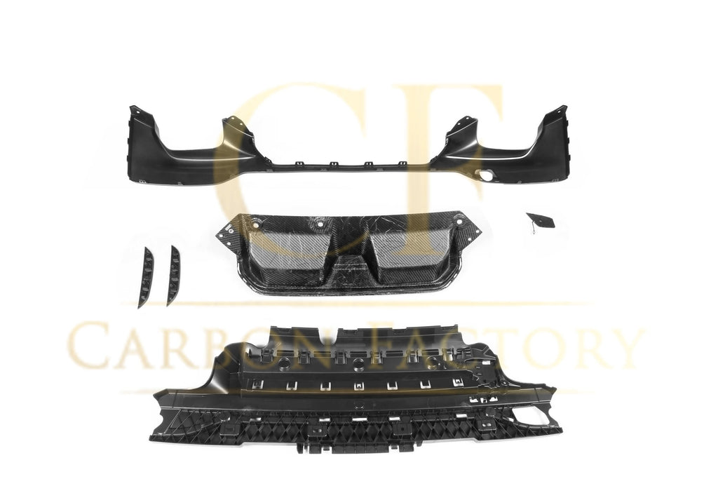 CS Style Pre-Preg Carbon Fibre Rear Diffuser for BMW G30 5 Series 17-23