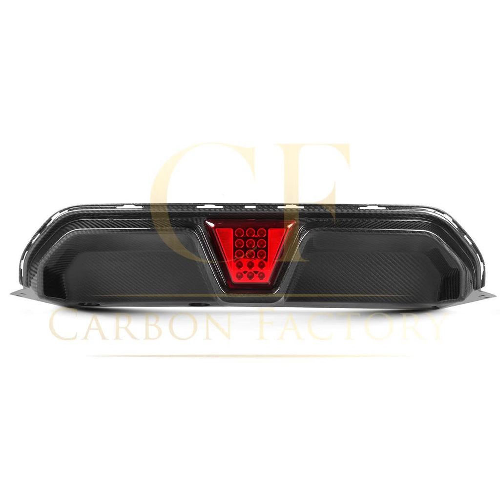 CS Style with LED Pre-Preg Carbon Fibre Rear Diffuser for BMW F90 M5 17-24