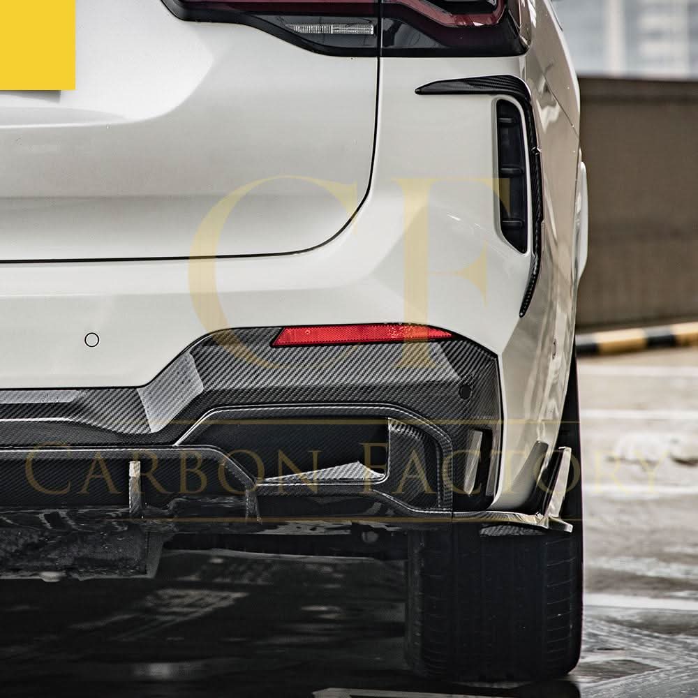 DS Style Pre-Preg Carbon Fibre Rear Diffuser for BMW G01 X3 G08 IX3 LCI 22-25