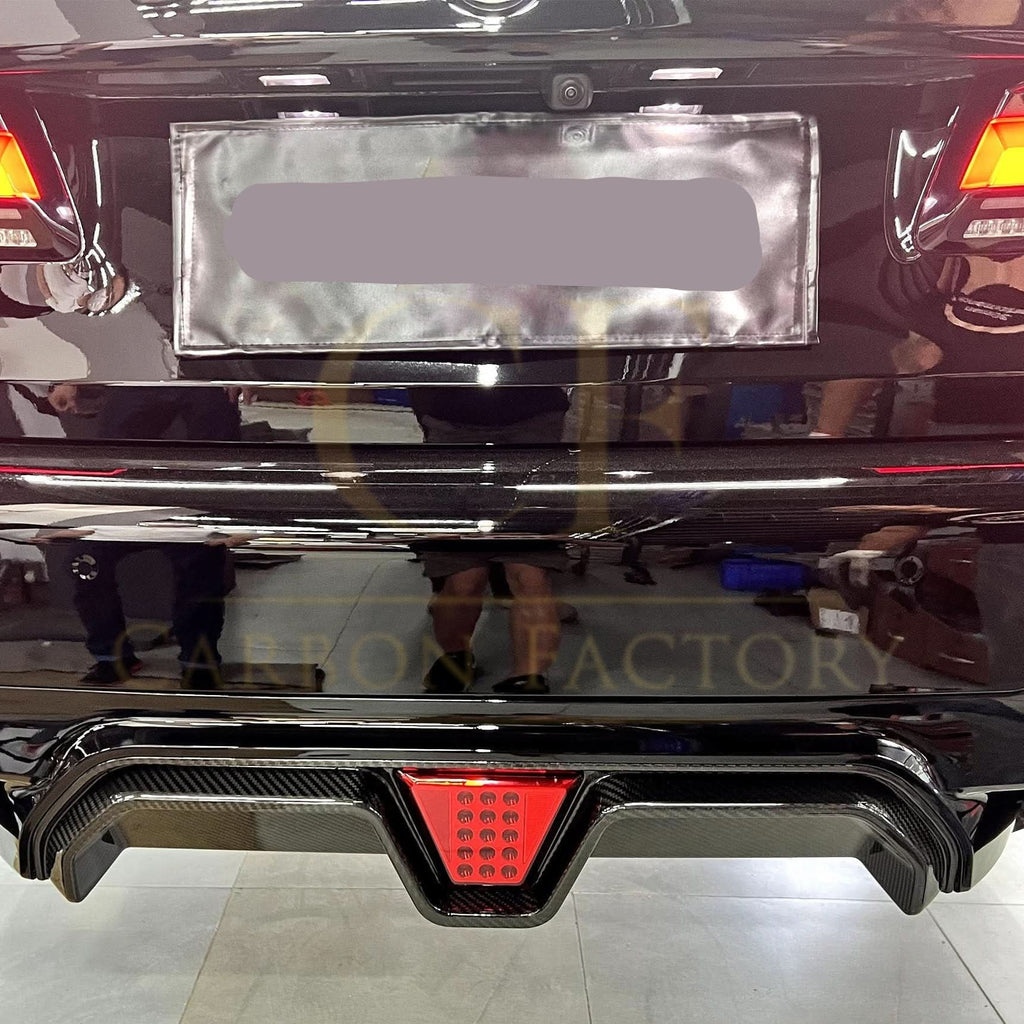 LED Style Carbon Fibre Rear Diffuser for BMW F90 M5 17-Present