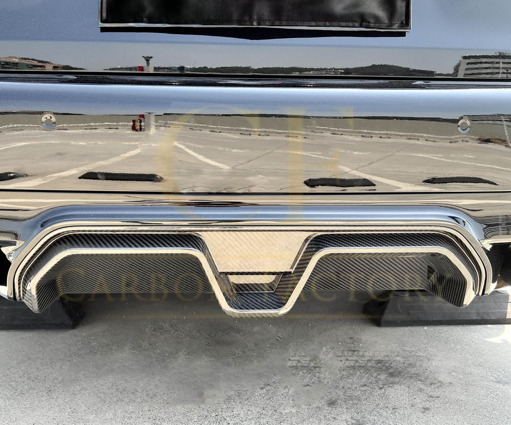LED Style Carbon Fibre Rear Diffuser for BMW F90 M5 17-Present