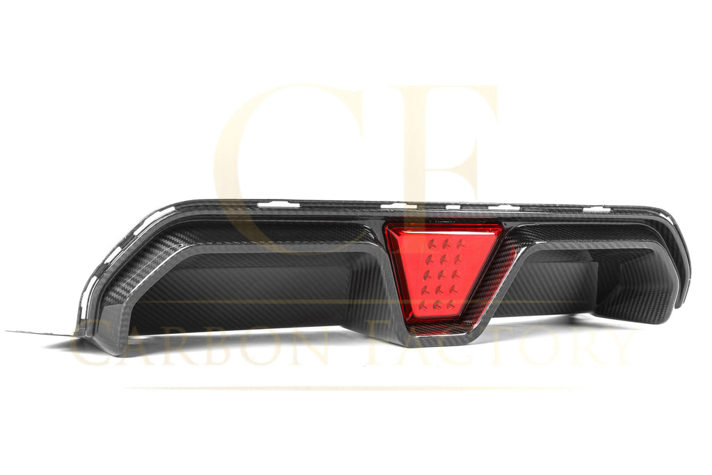 LED Style Carbon Fibre Rear Diffuser for BMW F90 M5 17-Present