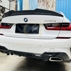 MP Style Pre-Preg Carbon Fibre Rear Diffuser for BMW 3 Series G20 G21 Pre-LCI M Sport 19-22