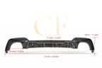 MP Style Pre-Preg Carbon Fibre Rear Diffuser for BMW 3 Series G20 G21 Pre-LCI M Sport 19-22