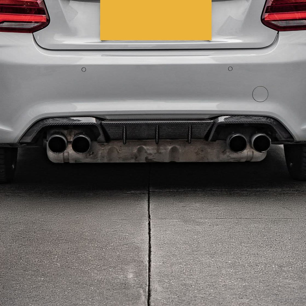 MP Style Pre-Preg Carbon Fibre Rear Diffuser for BMW F87 F87C M2 16-21