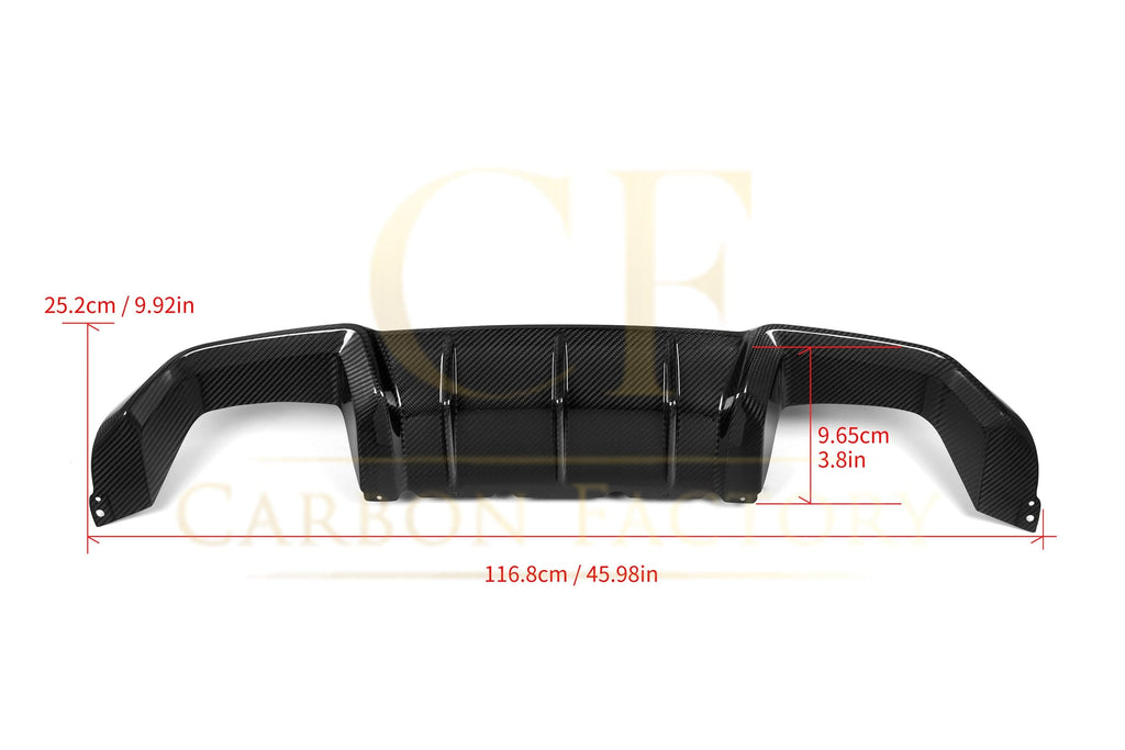 MP Style Pre-Preg Carbon Fibre Rear Diffuser for BMW F87 F87C M2 16-21