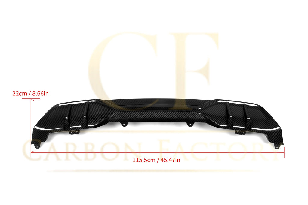 MP Style Pre-Preg Carbon Fibre Rear Diffuser for BMW G05 X5 LCI 23-25